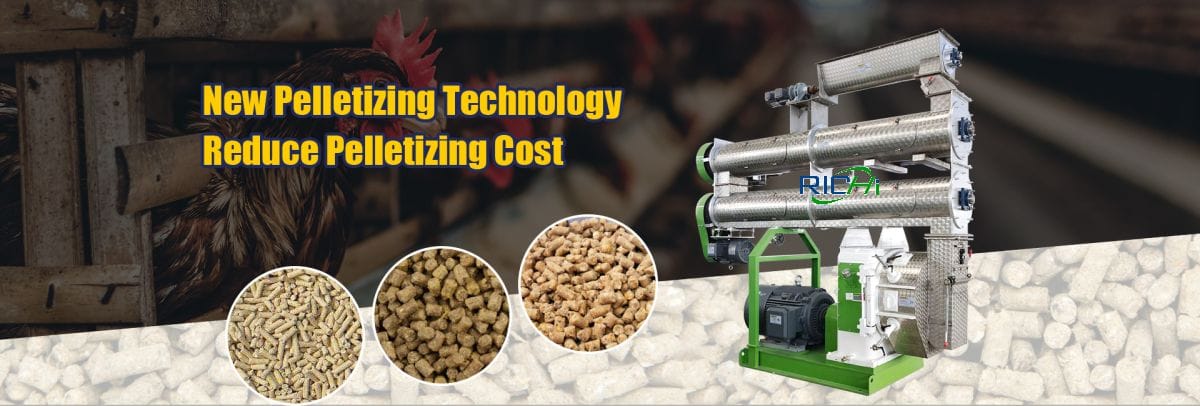 4kw Sawdust Wood Pellets Machine Alloy Metal 120kg/ H Straw Pellet Making  Machine