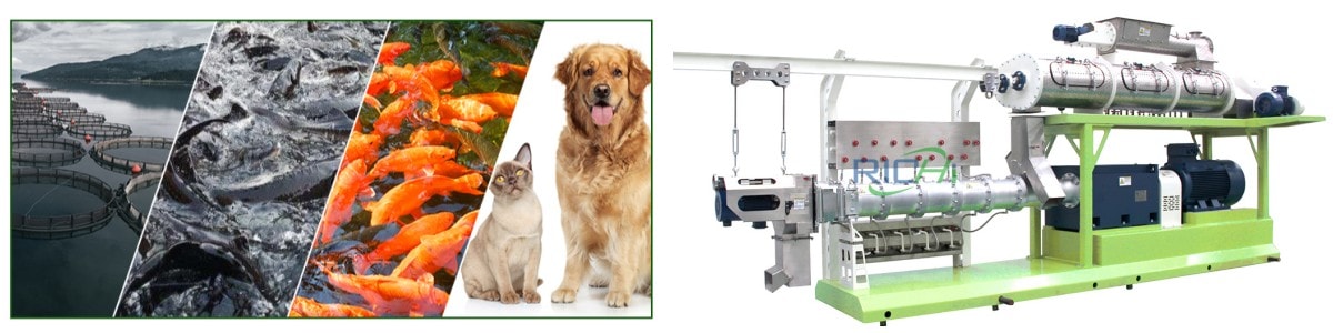 pet food extrusion machine pet food production