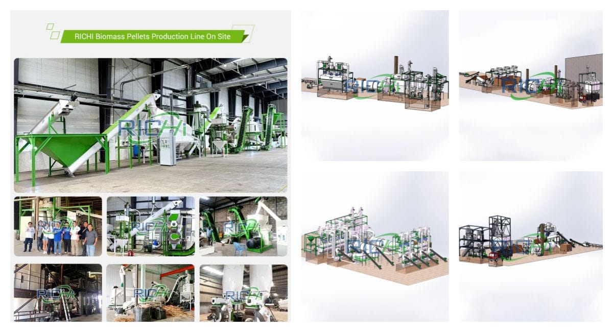 biomass pellet plant biomass pelletizer