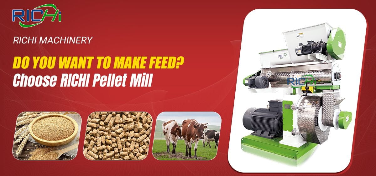 animal feed pelletizer feed pellet production line