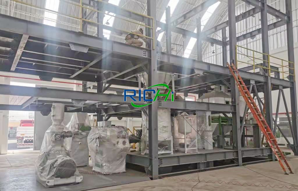animal feed pelleting machine animal food processing plant 