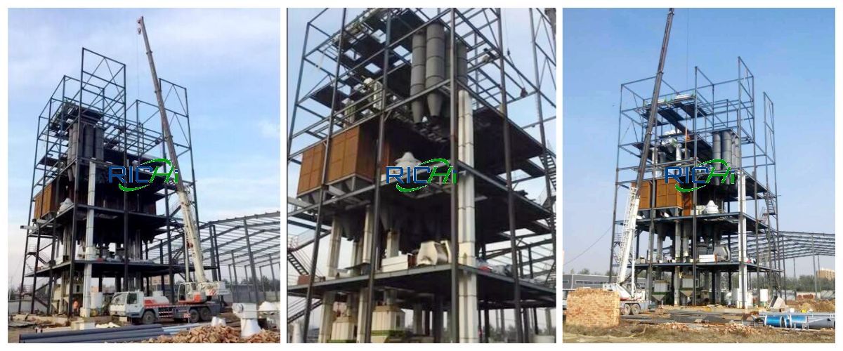 animal feed production chicken feed manufacturing plant
