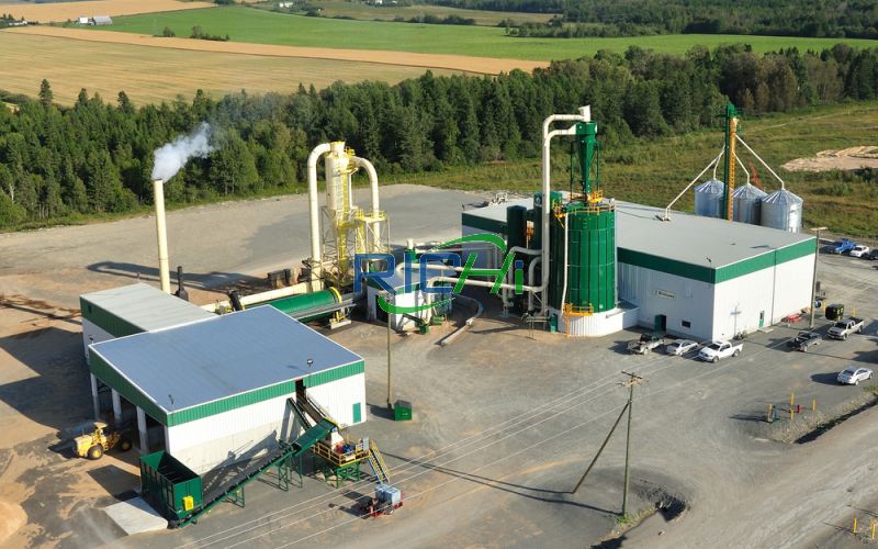 Ukraine Small Capacity 500-700KG/H Beech Wood Pellet Line