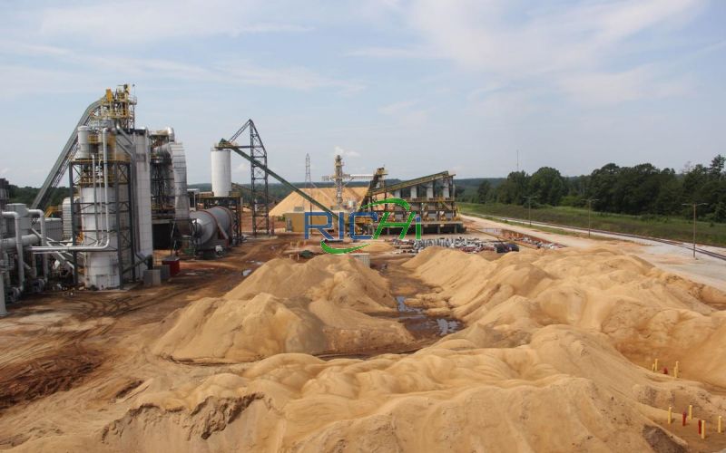 Germany 2-2.5 Tons/hour Computer Control Wood Pellet Plant