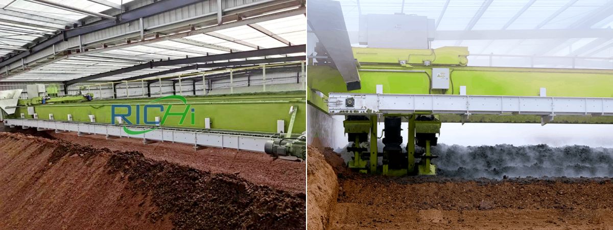 8 t/h organic manure production plant process design