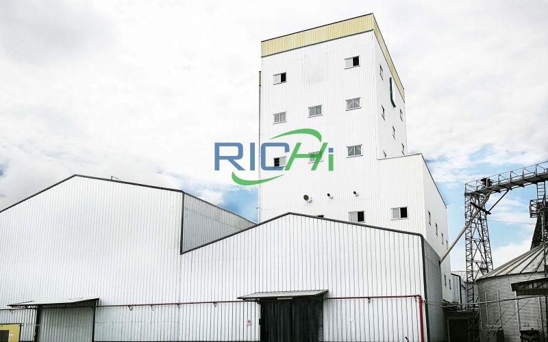 Saudi Arabia 15-16T/H poultry and cattle feed plant project