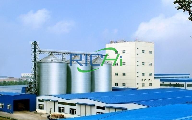 120,000 Tons/year Poultry Feed Factory and 20,000 Tons/year Bio-organic Fertilizer Pellet Plant in China
