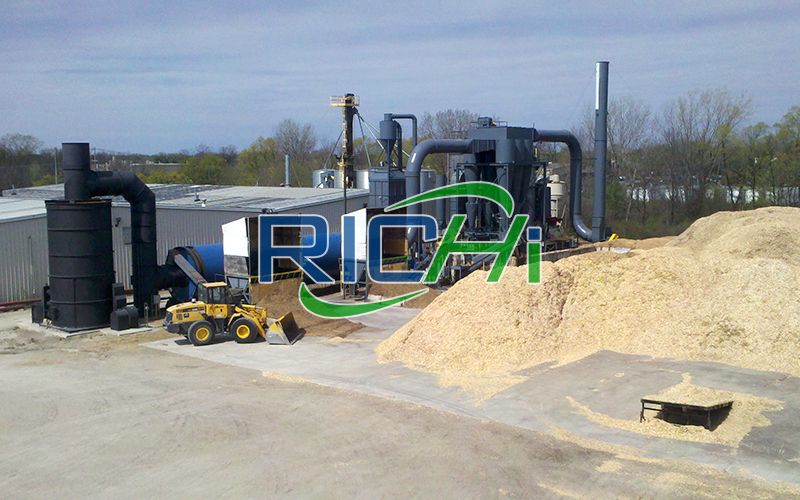 2-2.5 Tons/Hour Wood Pellet Plant in Germany