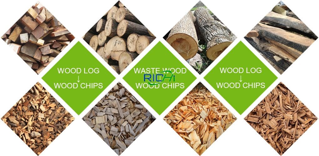 wood pellets materials