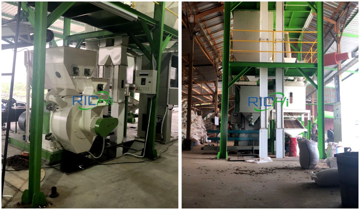 2-2.5tph Biomass Pellet Plant construction In South Africa