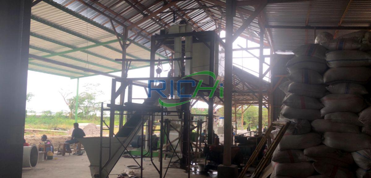 CE 1-1.2T/H Wood Pellet Production Line in Angola