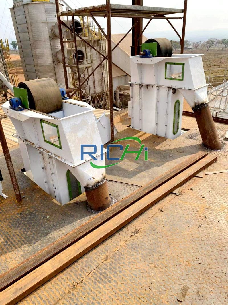 Equipment for building 8-10 t/h feed mill construction in Egypt