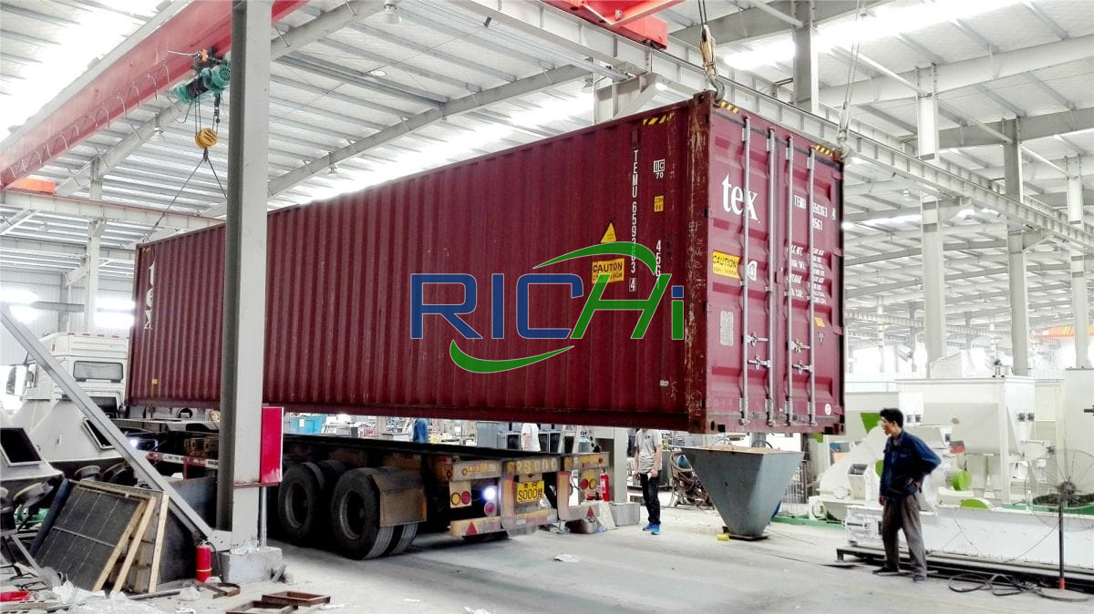 RICHI completed equipment delivery tasks for multiple pellet plant projects