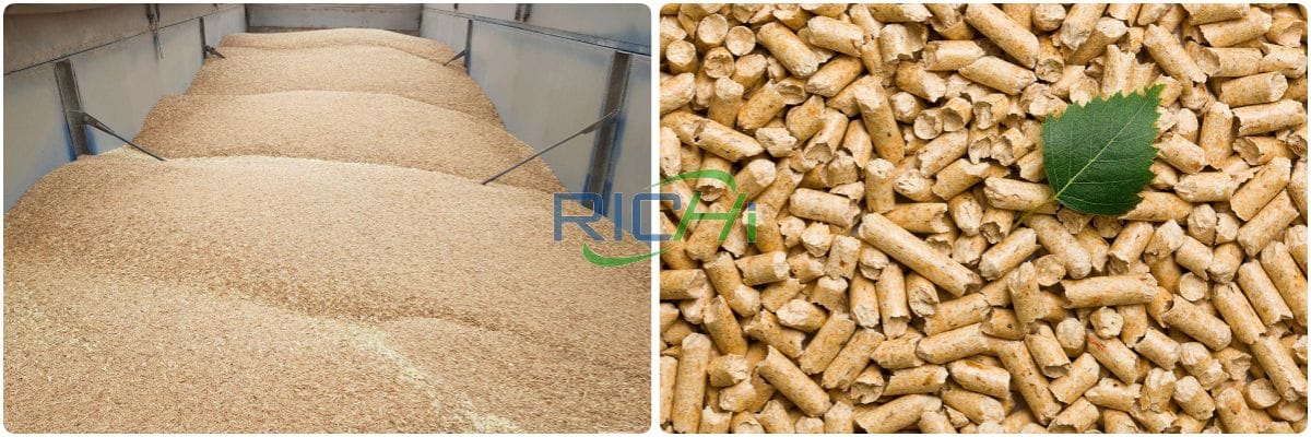 wood-pellet-and-sawdust