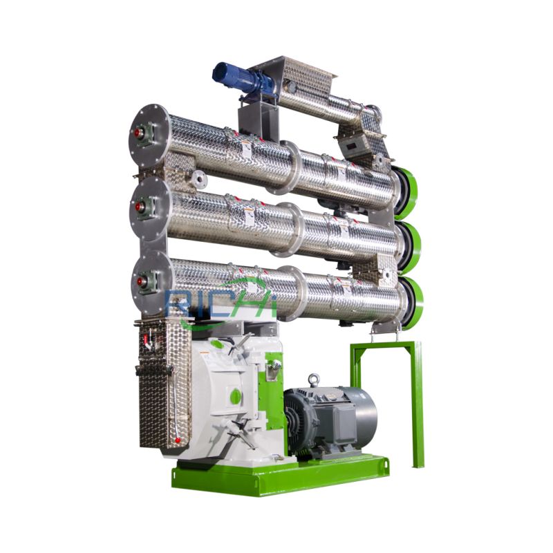 Fish feed pellet mill