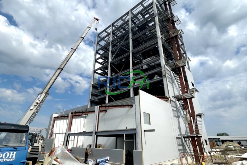 shrimp feed plant project construction