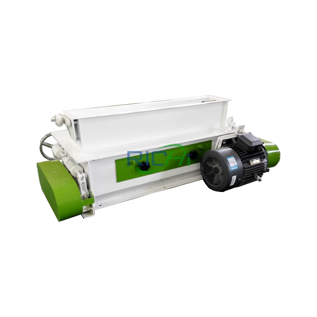 Fish pellet crumbler machine