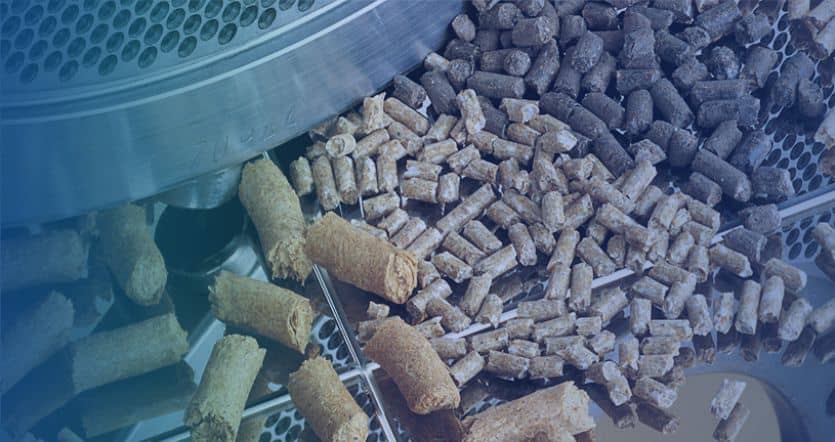 Why make pellets from peanut shell