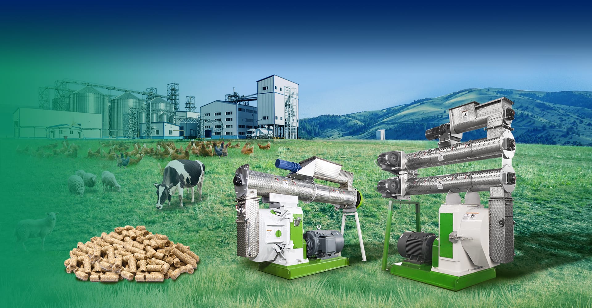 How to make animal feed pellets?