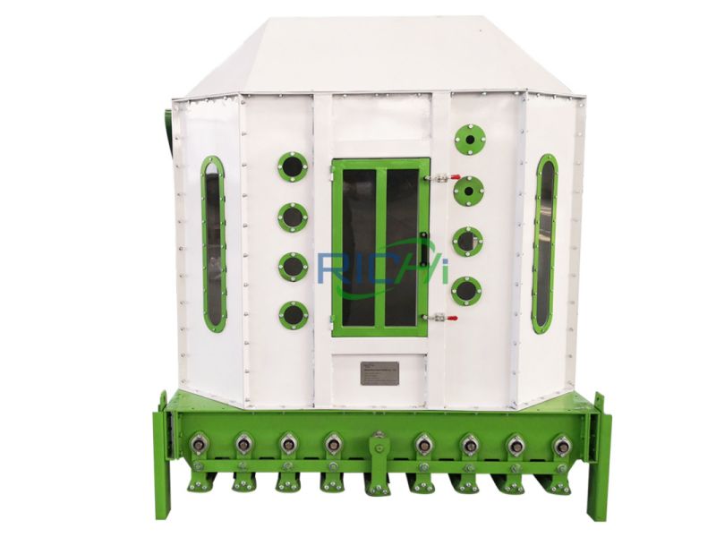 Chicken manure cooling machine