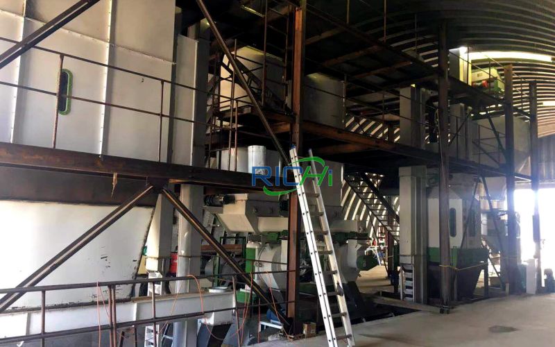 1-2 T/H Wood Pellet Production Line In Portugal