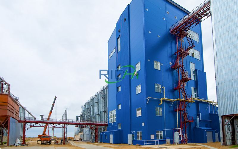 8-10 T/H Animal Feed Mill Plant In New Zealand