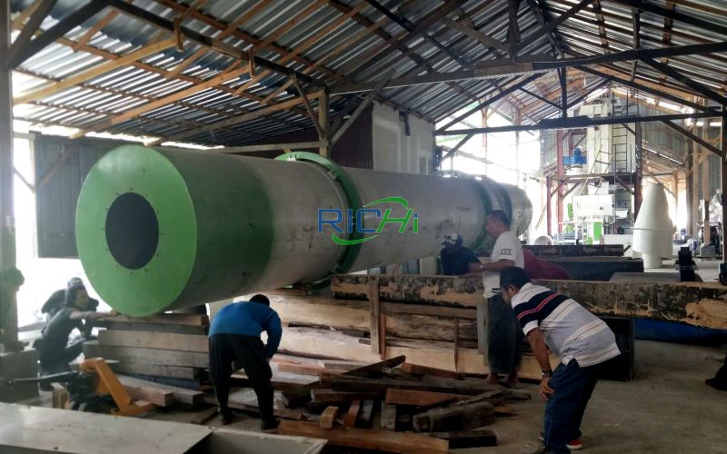1T/H Straw Pellet Production Line in Vietnam