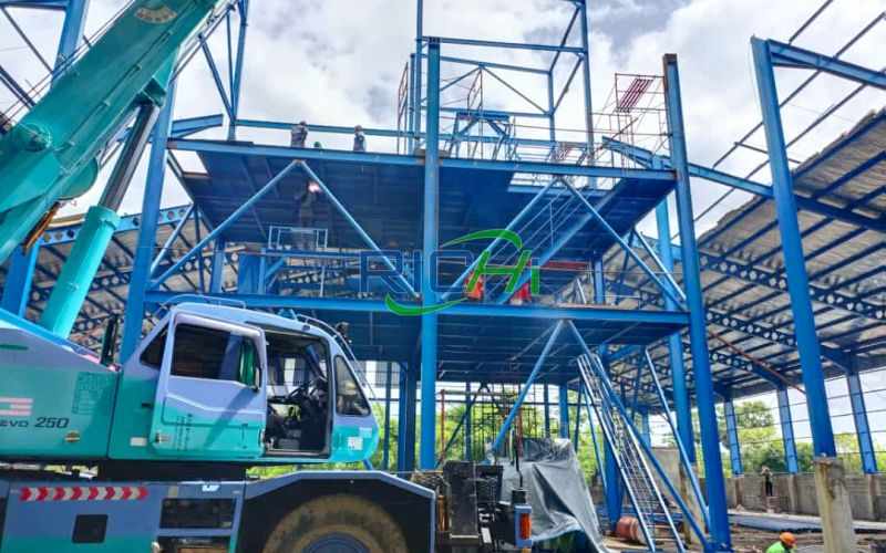 2T/H Fish Shrimp Feed Production Line in Thailand