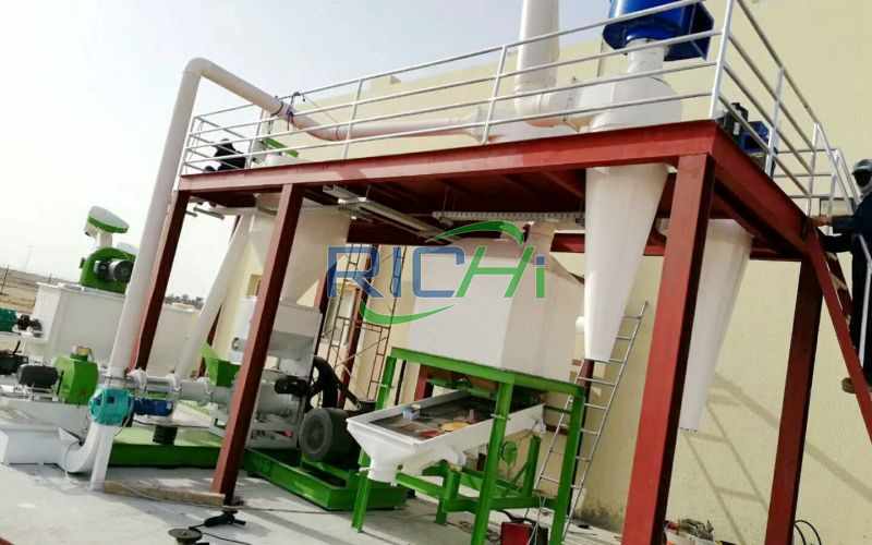 500KG/H Fish Feed Mill Plant in Nigeria