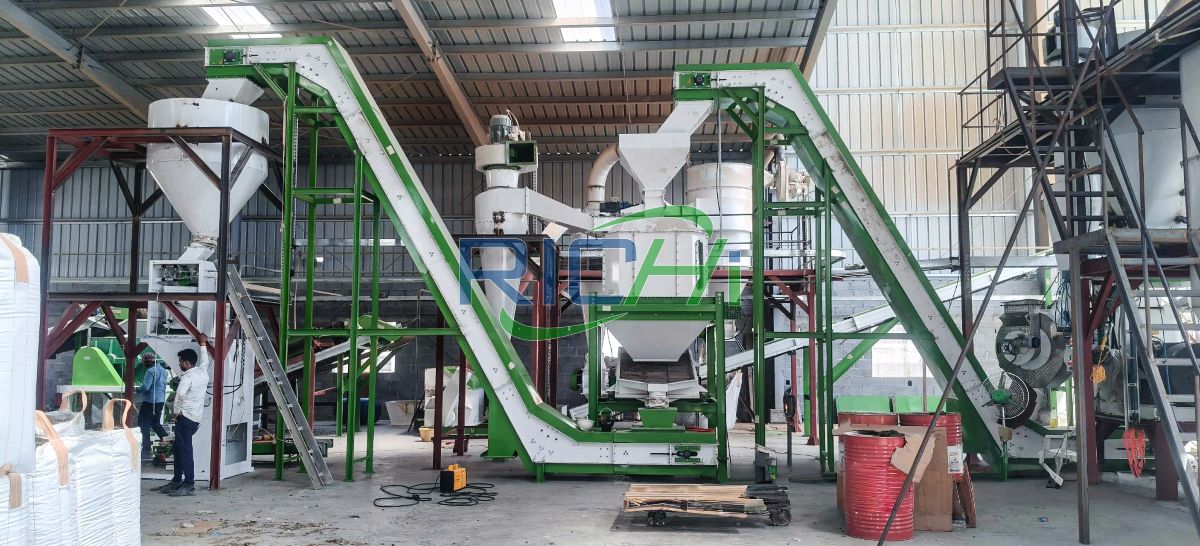 Process Design Of RDF Pellet Production Line India