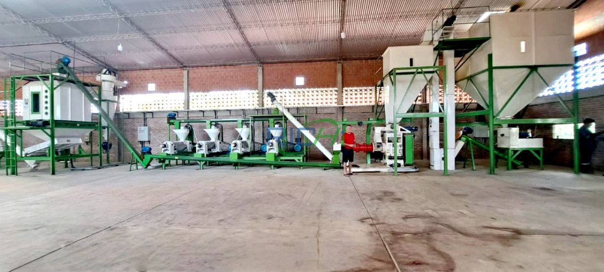 whole pig feed production line in Bolivia