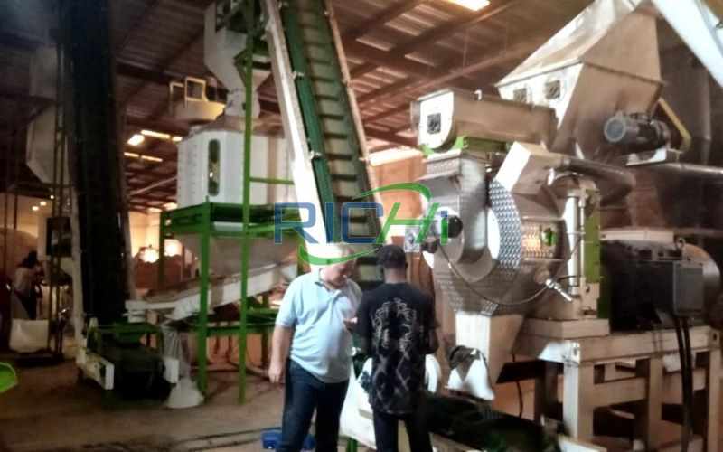 2-2.5T/H Waste Paper Pellet Production Line in Italy