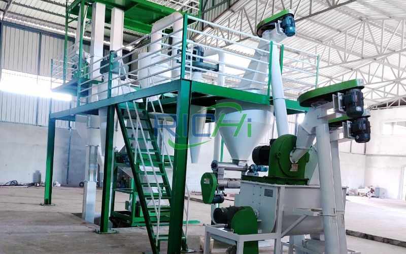 1-2T/H Animal Feed Manufacturing Plant In Nepal