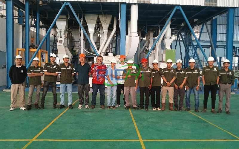 RICHI Successfully Commissions 2T/H Advanced Shrimp Feed Factory in Indonesia