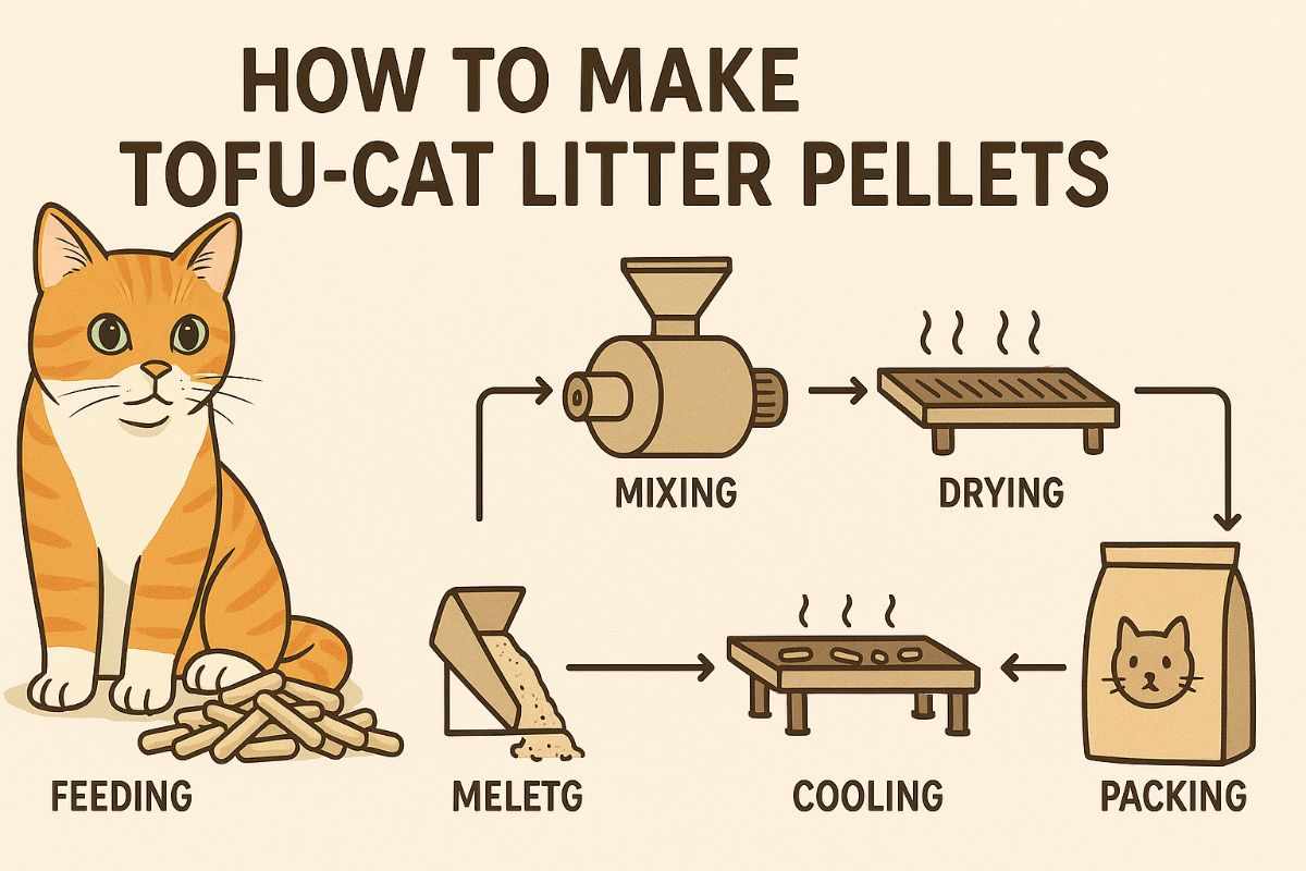 how to make tofu cat litter