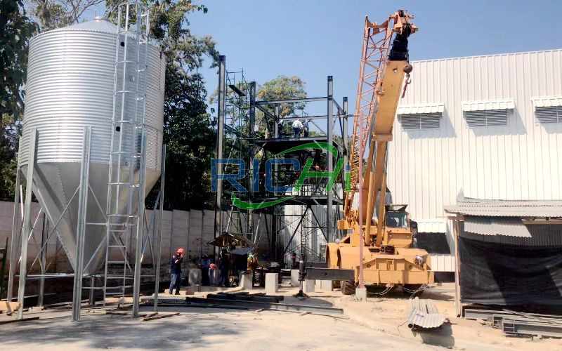 Hong Kong 3-4T/H Ruminant Cattle Feed Plant Project