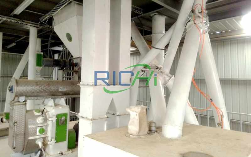 New Zealand 3-5T/H Animal Feed Plant Project For Chicken Feed Production