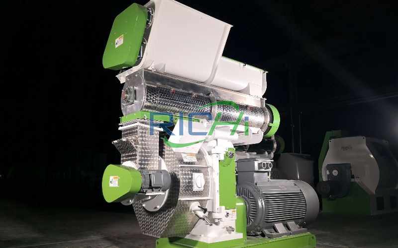 2T/H Dehydrated Alfalfa Pellets Mill in UK