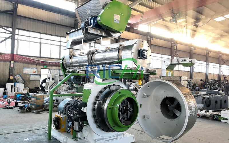 5T/H Alfalfa Granulating Machine for sale Mexico