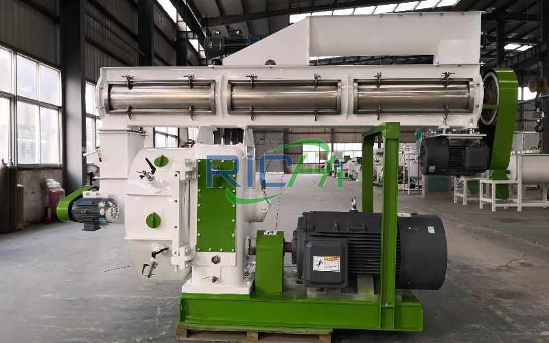 8-10T/H Grass Pelletizer Machine in Afghanistan