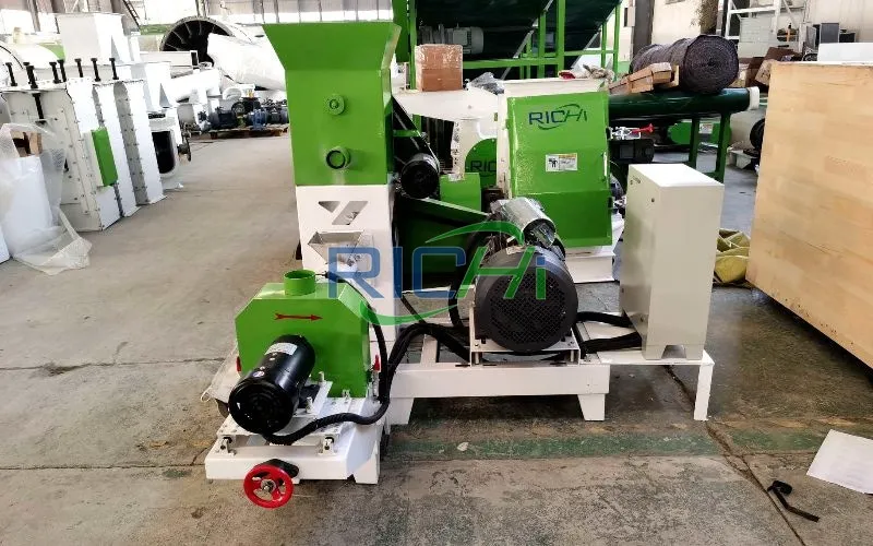 0.3–0.35T/H Small Electric Fish Feed Extruder Machine in Venezuela