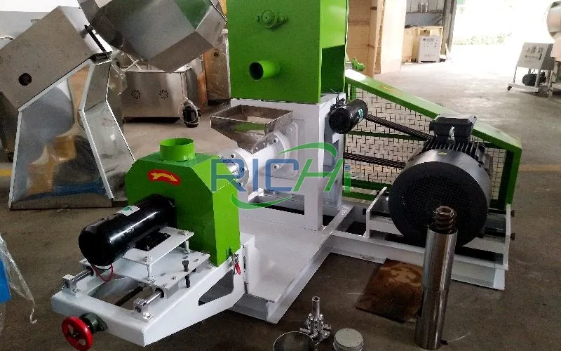 0.7–0.8 Tons/Hour Dry Type Fish Feed Extruder in Guatemala