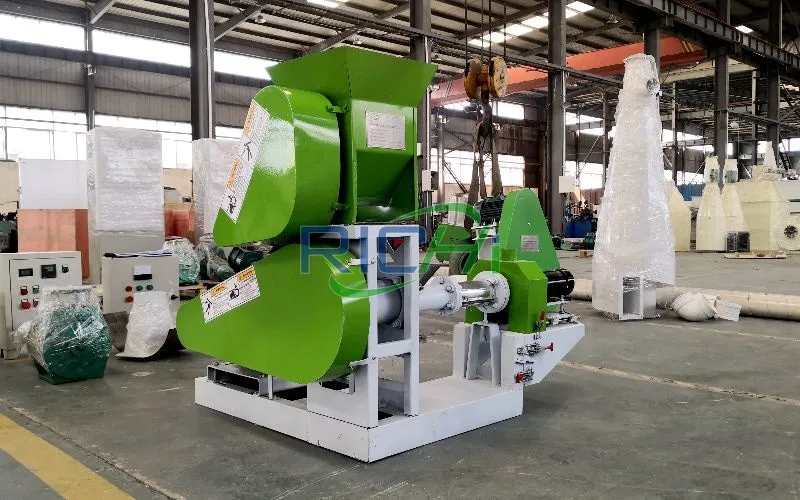 0.7–0.8T/H Dry Floating Fish Feed Extruder Machine in Moldova