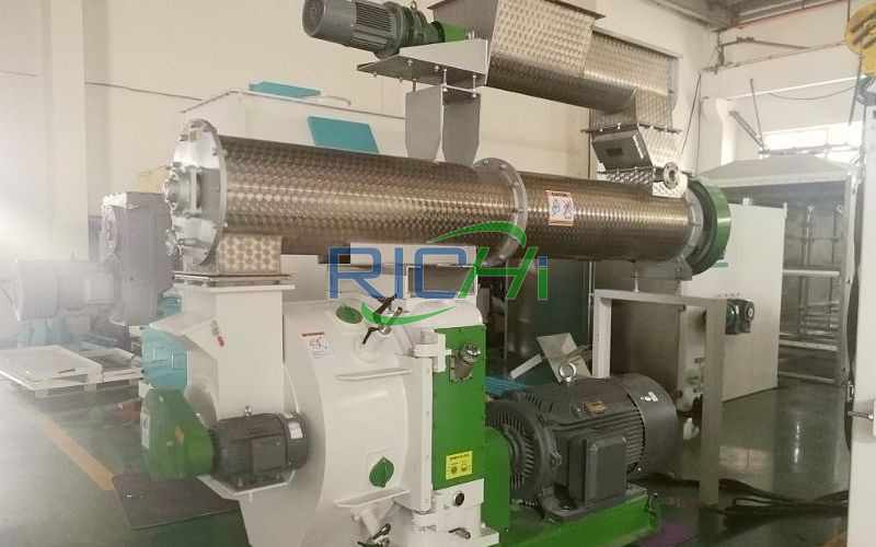 3-4T/H Cattle Feed Pelleting Machine in Egypt