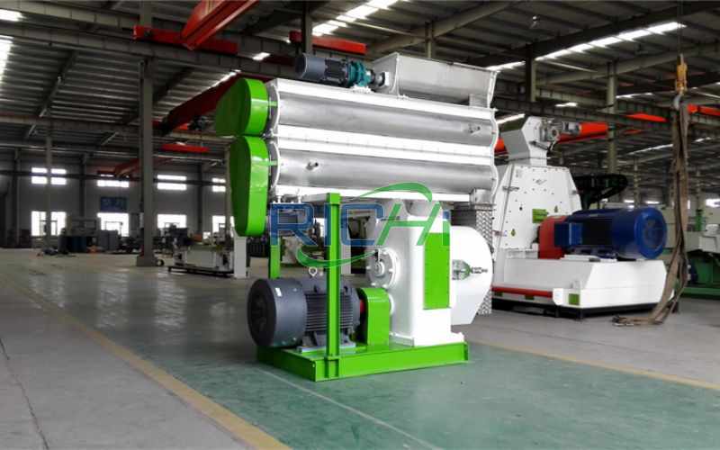 10-12T/H Cattle Feed Pelletizer Machine in Germany