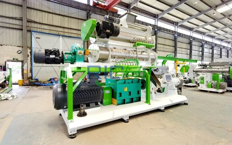 2T/H Floating Fish Feed Pellet Machine in Tunisia