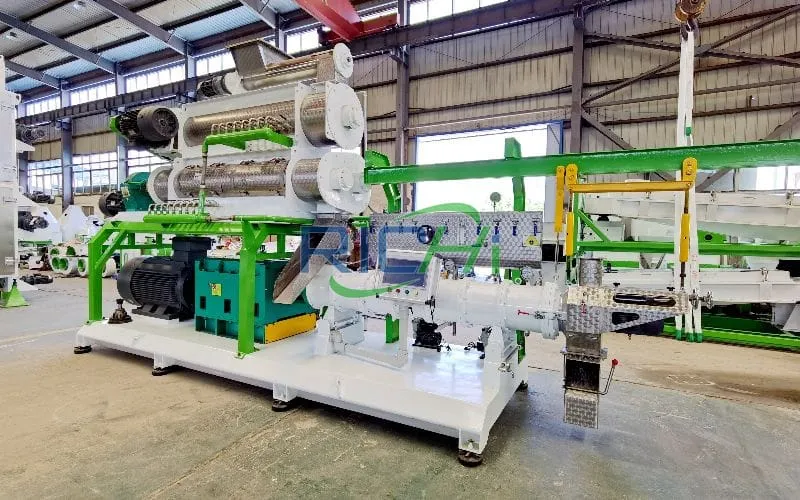 600KG/H Catfish Food Making Machine in Uganda