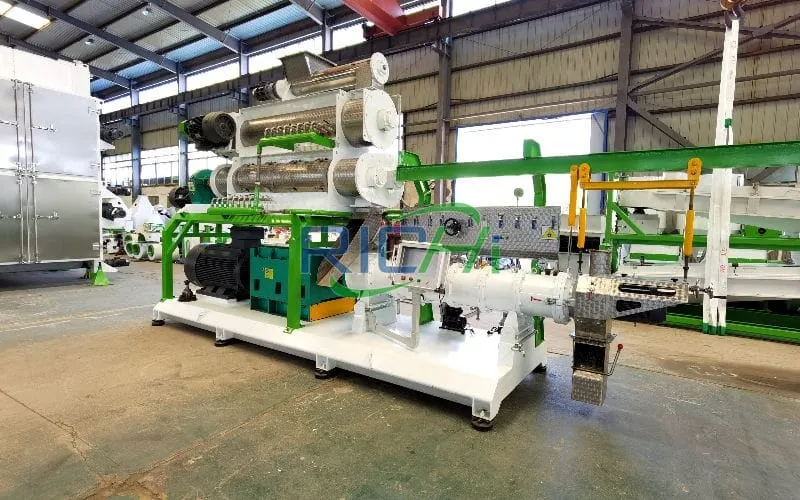1.5–2.0T/H Floating Pellet Machine in Malaysia