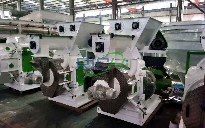 0.3–0.5 T/H Rice Husk Ash Pellet Machine in Myanmar