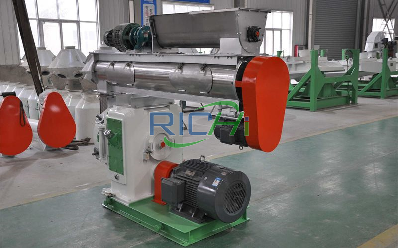 10-12T/H Chicken Feed Machine in Indonesia